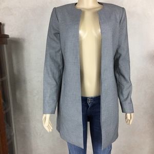Katherine Barclay Pattern Long Suit Coat
